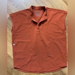 FIGS Rafaela scrub top in Auburn